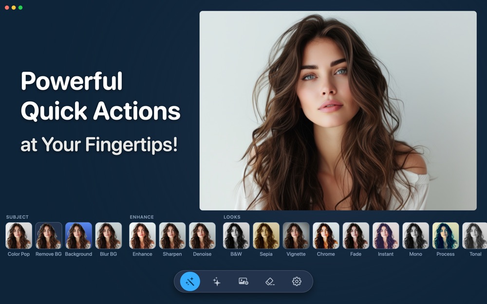 Quick actions on Mac